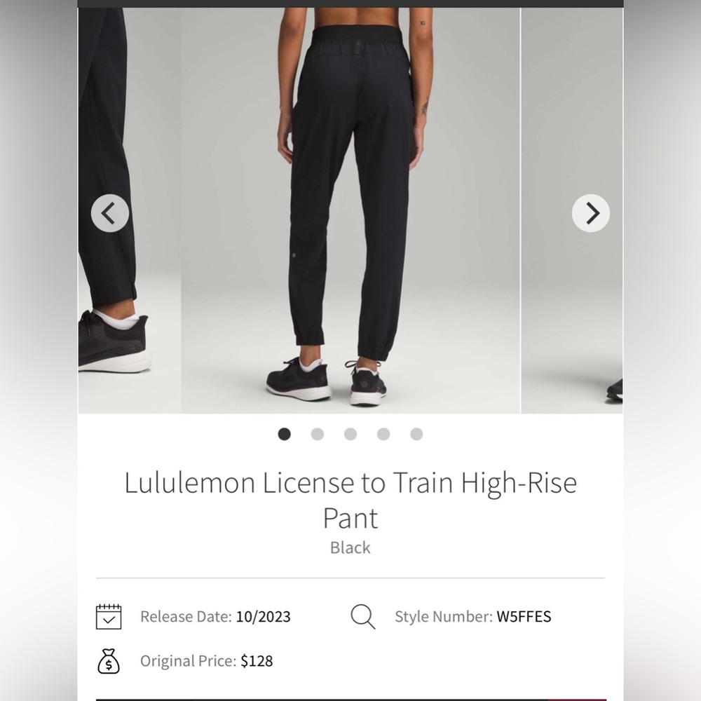 Lululemon Adapted State jogger crop (23”)